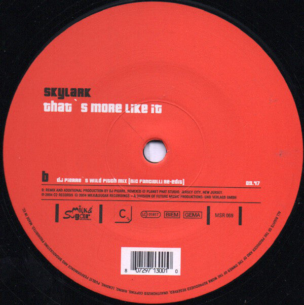 Skylark : That's More Like It (12")