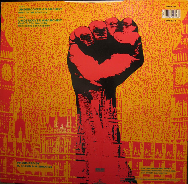 Silver Bullet : Undercover Anarchist (12", Single)