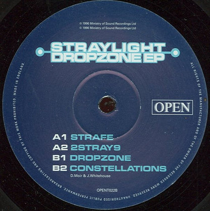 Straylight : Dropzone EP (12", EP)