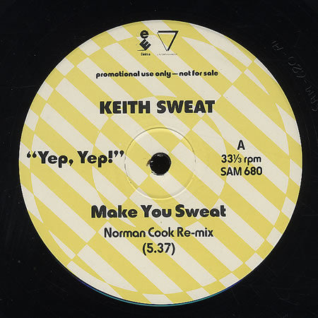 Keith Sweat : Make You Sweat (12", Promo)