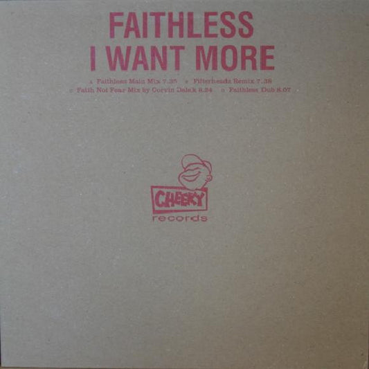 Faithless : I Want More (2x12", Single, Promo)