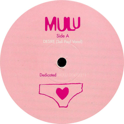 Mulu : Desire (Tall Paul Remixes) (12", Promo)