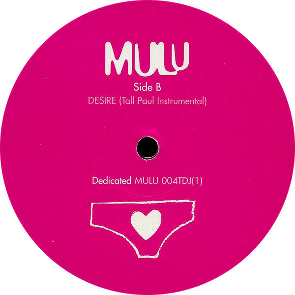 Mulu : Desire (Tall Paul Remixes) (12", Promo)