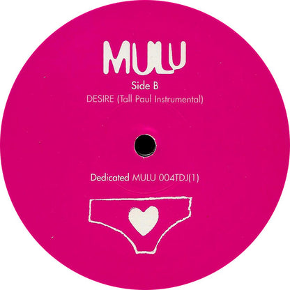 Mulu : Desire (Tall Paul Remixes) (12", Promo)