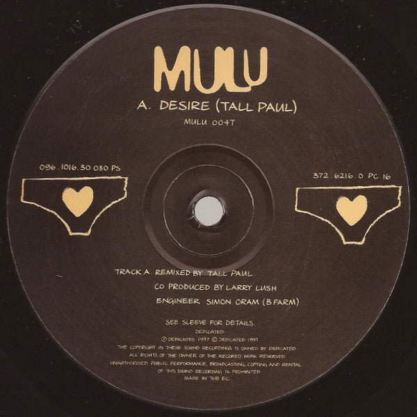 Mulu : Desire (12")