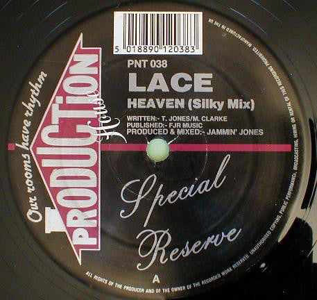 Lace (2) : Heaven / I'll Be Good 2U (12")