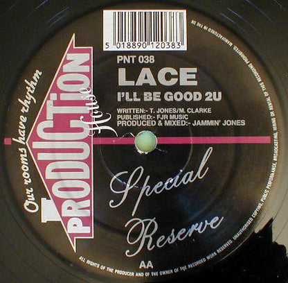 Lace (2) : Heaven / I'll Be Good 2U (12")