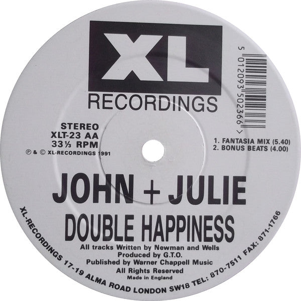 John + Julie : Double Happiness (12")