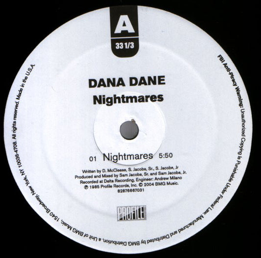 Dana Dane : Nightmares (12")