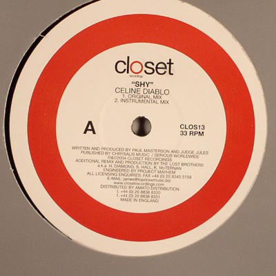 Celine Diablo : Shy (12")