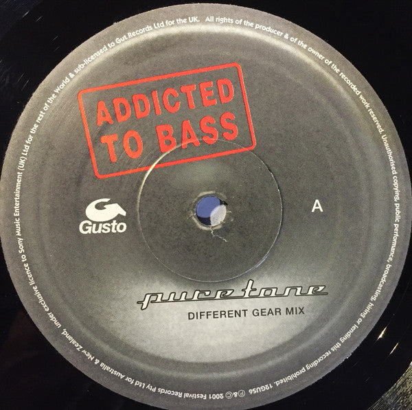 Puretone : Addicted To Bass (12")