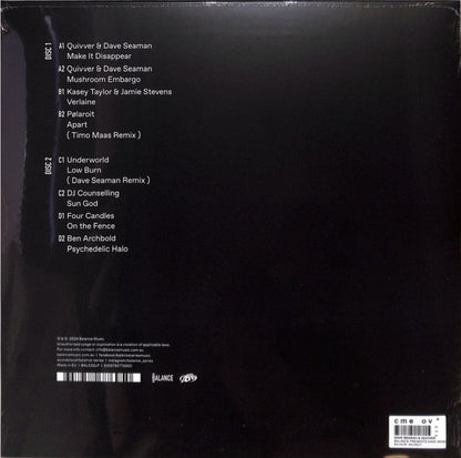 Dave Seaman & Quivver : Balance Pres. Dave Seaman & Quivver (2x12", Ltd)