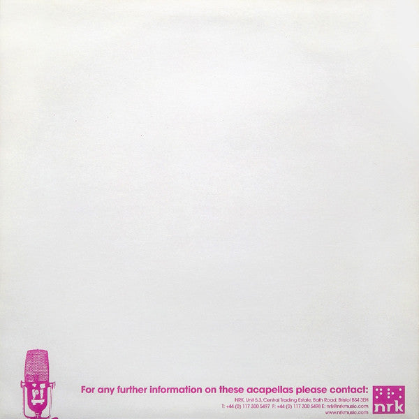 Various : NRK Acapellas (Volume 1) (12", Ltd)