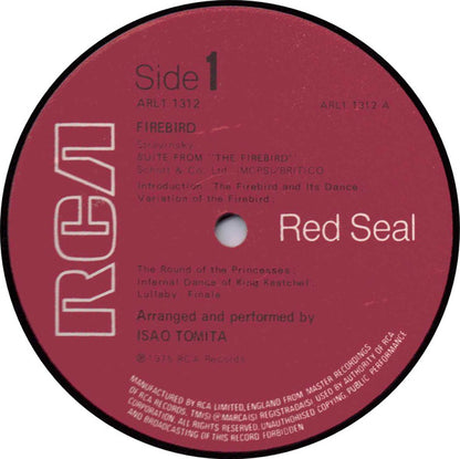 Tomita : Firebird (LP, Album)