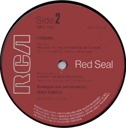 Tomita : Firebird (LP, Album)