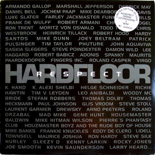 Hardfloor : Respect (2xLP, Album, Ltd, Num + 10", Ltd, W/Lbl)