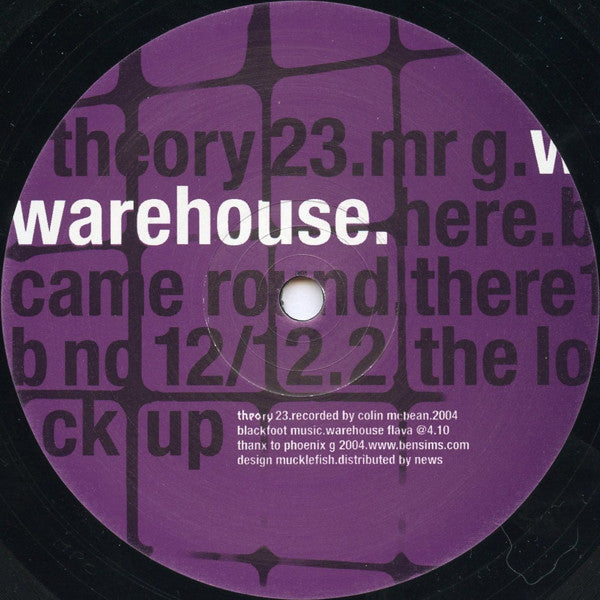 Mr. G : Warehouse (12")