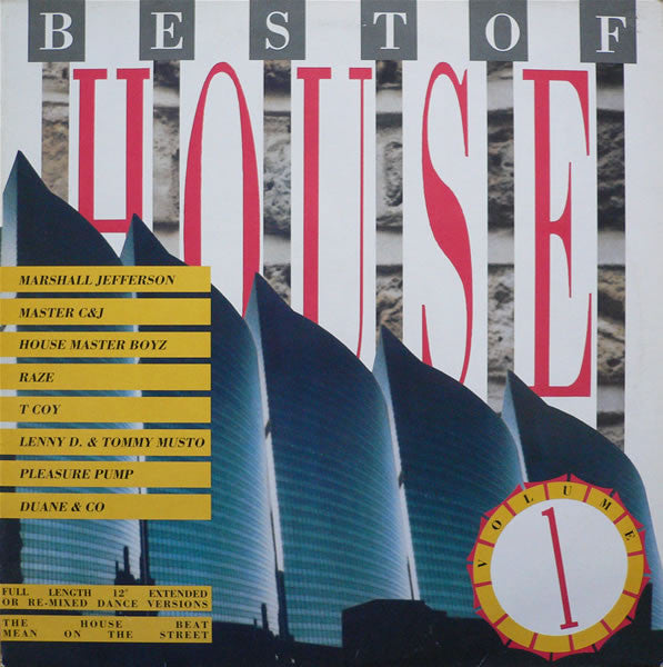 Various : Best Of House Volume 1 (LP, Comp)
