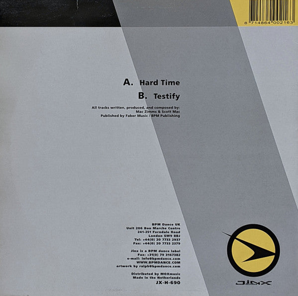 Mac & Mac : Hard Time (12")