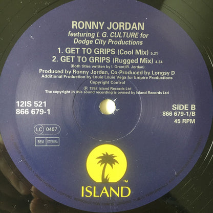 Ronny Jordan : Get To Grips (12")