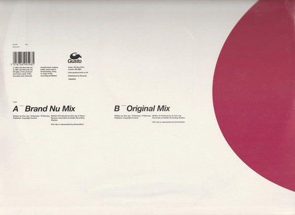 Oris Jay Presents Delsena : Trippin (Garage Mixes) (12")