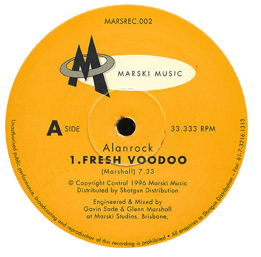 Alanrock : Fresh Voodoo (12")