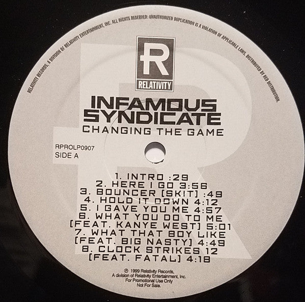 Infamous Syndicate : Changing The Game (LP, Album, Promo, Cle)