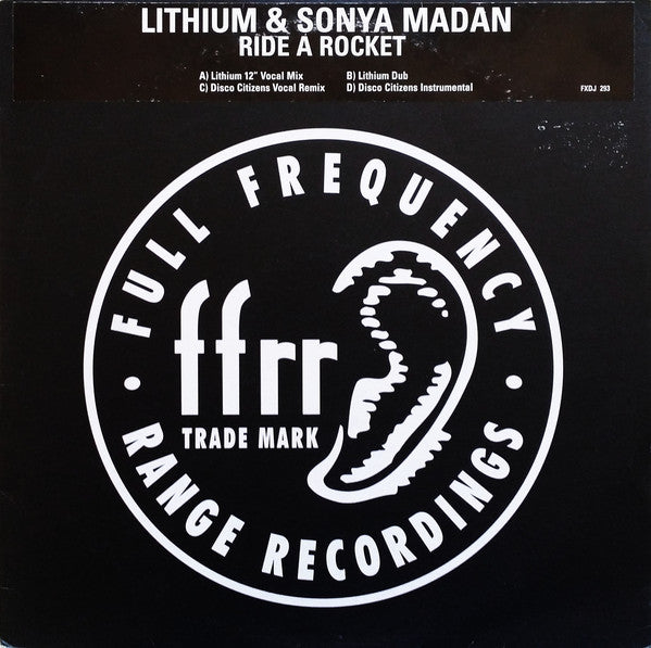 Lithium & Sonya Madan : Ride A Rocket (2x12", Promo)