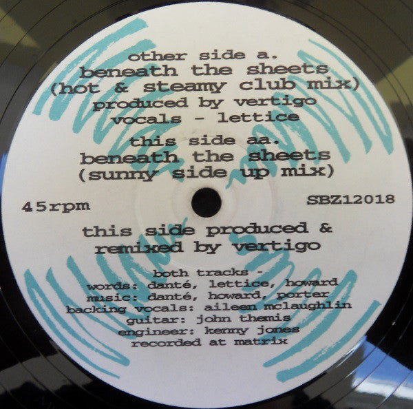 Vertigo (5) : Beneath The Sheets (12")