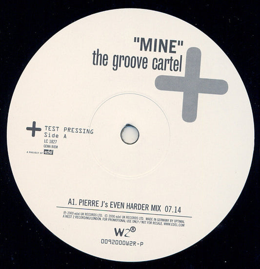 The Groove Cartel (3) : Mine (12", TP)