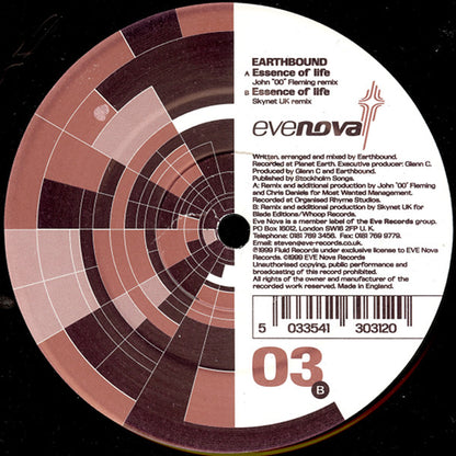 Earthbound : Essence Of Life (12")