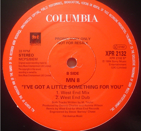 MN8 : I've Got A Little Something For You (12", Promo)