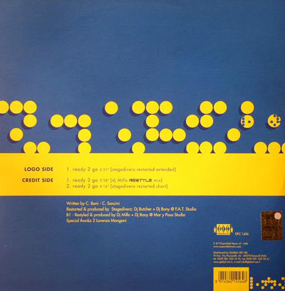 Stagediverz : Ready 2 Go (12")