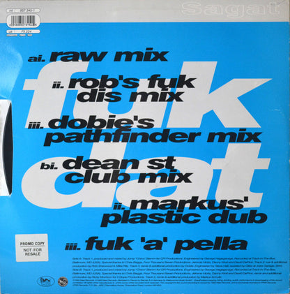 Sagat : Fuk Dat (12")