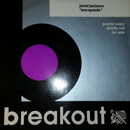 Janet Jackson : Escapade (12", Maxi, Promo)