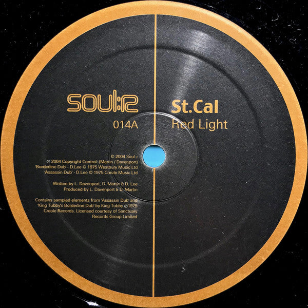 St.Cal : Red Light / Little Man (12")