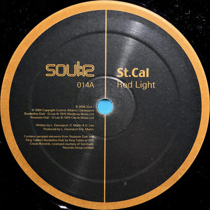 St.Cal : Red Light / Little Man (12")