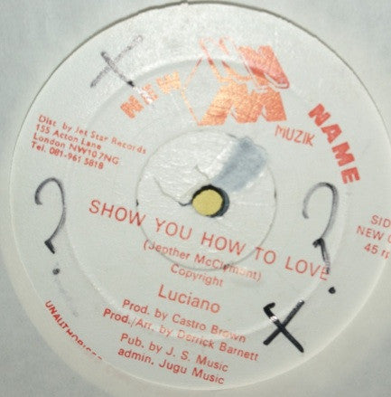 Luciano (2) : Key To My Heart (12", Single)