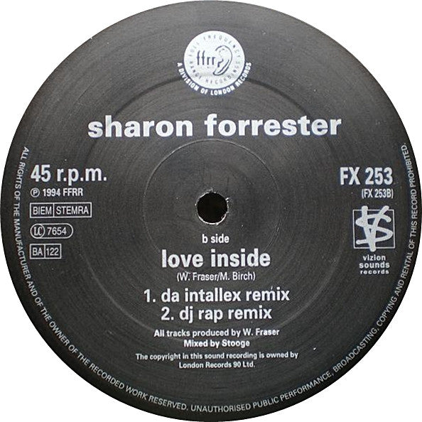 Sharon Forrester : Love Inside (12")