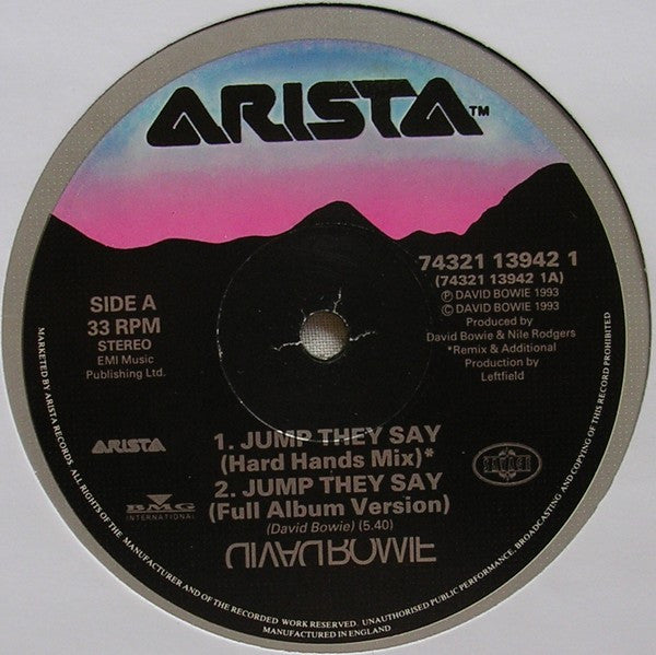 David Bowie : Jump They Say (12", Single)