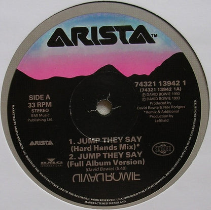 David Bowie : Jump They Say (12", Single)