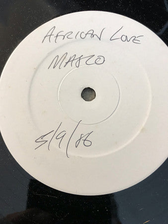 King Masco : African Love (12", W/Lbl)