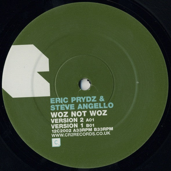 Eric Prydz & Steve Angello : Woz Not Woz (12")