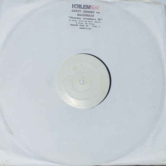 Dirty German vs. Bassheads (2) : Thunder Drummers EP (12", EP, TP, W/Lbl)