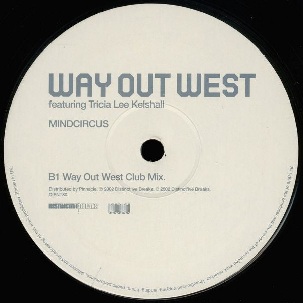 Way Out West Featuring Tricia Lee Kelshall : Mindcircus (12 Inch No.1) (12")