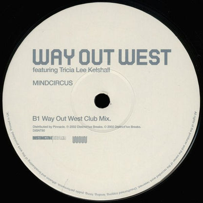 Way Out West Featuring Tricia Lee Kelshall : Mindcircus (12 Inch No.1) (12")