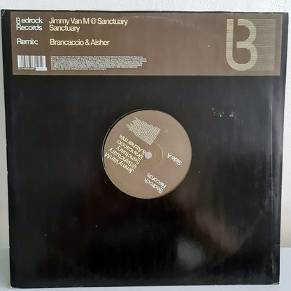 Jimmy Van M : Sanctuary (Brancaccio & Aisher Remix) (12", S/Sided, Ltd)