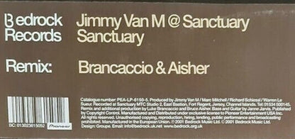 Jimmy Van M : Sanctuary (Brancaccio & Aisher Remix) (12", S/Sided, Ltd)