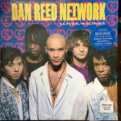 Dan Reed Network : Lover / Money (12", Single, Blu)