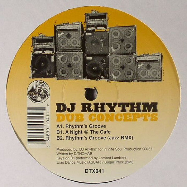 DJ Rhythm : Dub Concepts (12")